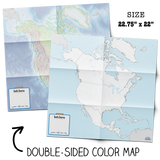 World Map Set by Rethink Geography
